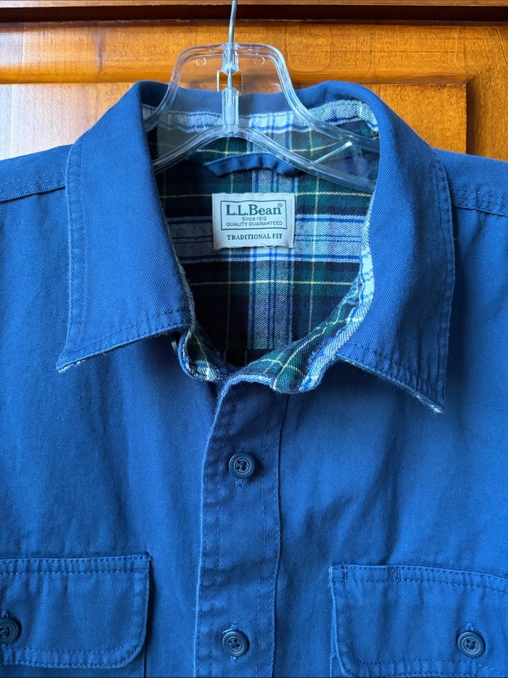 Men’s L.L. Bean Flannel Lined Shirt/Shacket